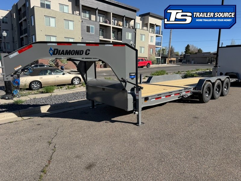 7x24 Diamond C HDT-GN 307 Gooseneck Tilt