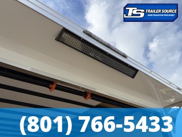 8.5x20 American Hauler Eagle HD Enclosed Cargo Trailer - 7'6" Interior - 14K GVWR - .080 PolyCor, 12" Cross Member Upgrade, Double 3/4 Floor, Rear Spoiler w/ Load Lights