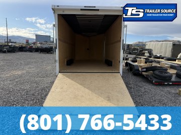 8.5x20 American Hauler Eagle HD Enclosed Cargo Trailer - 7'6" Interior - 14K GVWR - .080 PolyCor, 12" Cross Member Upgrade, Double 3/4 Floor, Rear Spoiler w/ Load Lights