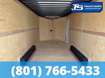 8.5x20 American Hauler Eagle HD Enclosed Cargo Trailer - 7'6" Interior - 14K GVWR - .080 PolyCor, 12" Cross Member Upgrade, Double 3/4 Floor, Rear Spoiler w/ Load Lights