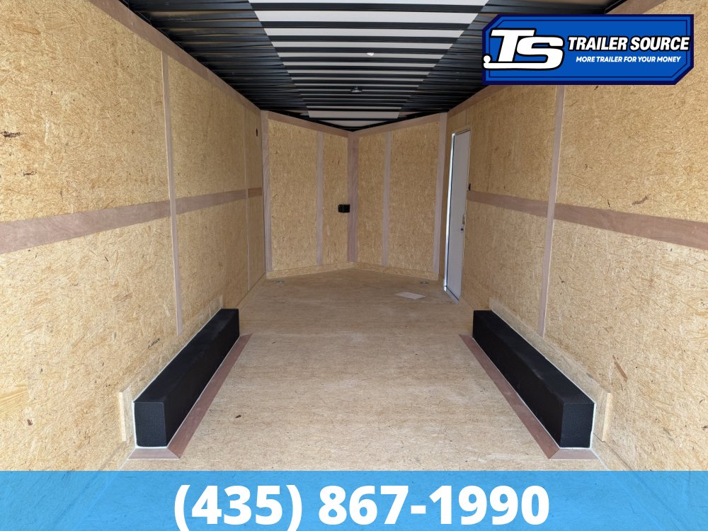8.5x20 American Hauler Eagle HD Enclosed Cargo Trailer - 7'6" Interior - 14K GVWR - .080 PolyCor, 12" Cross Member Upgrade, Double 3/4 Floor, Ramp Door, Rear Spoiler w/ Load Lights