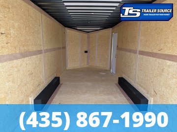 8.5x20 American Hauler Eagle HD Enclosed Cargo Trailer - 7'6" Interior - 14K GVWR - .080 PolyCor, 12" Cross Member Upgrade, Double 3/4 Floor, Ramp Door, Rear Spoiler w/ Load Lights