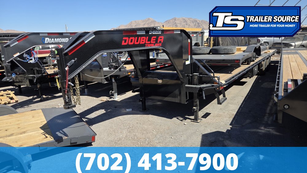 8.5x36 Double A Pro Series GHB Hydraulic Dovetail Gooseneck Equipment