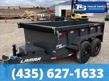 5x10 Lamar DS Dump Trailer - 18" Sides - 10K GVWR -