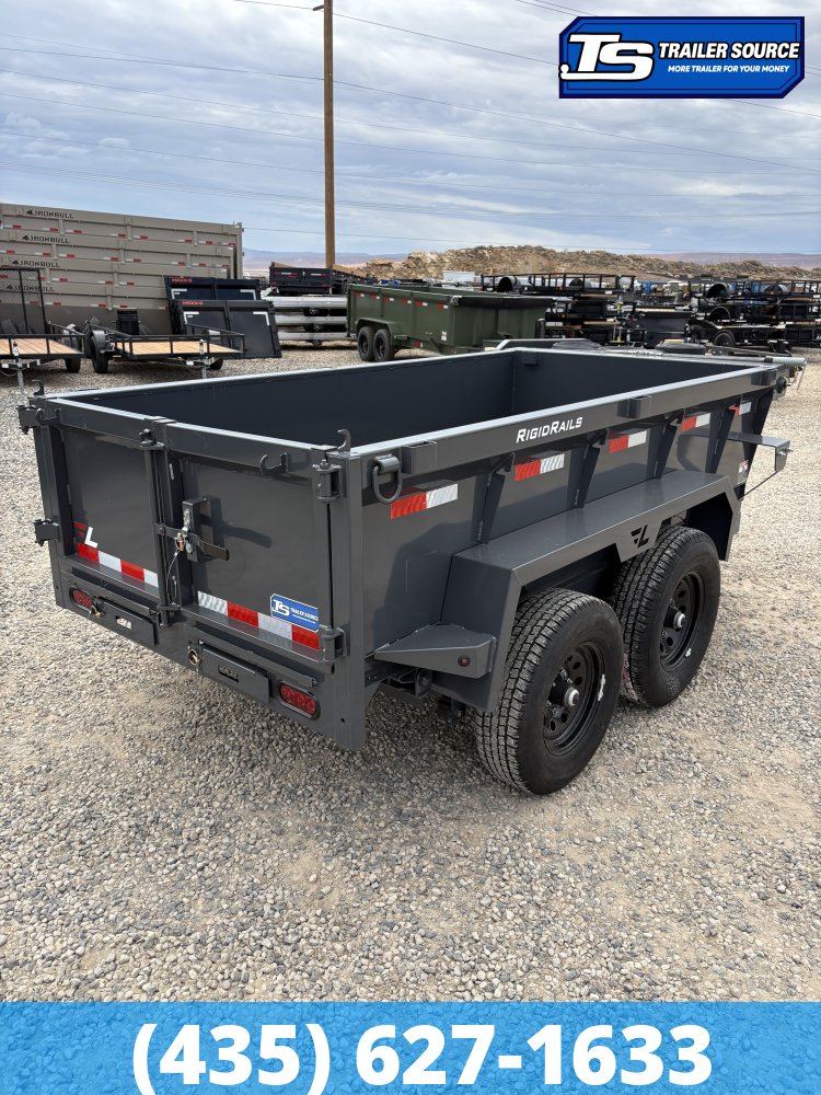 5x10 Lamar DS Dump Trailer - 18" Sides - 10K GVWR -