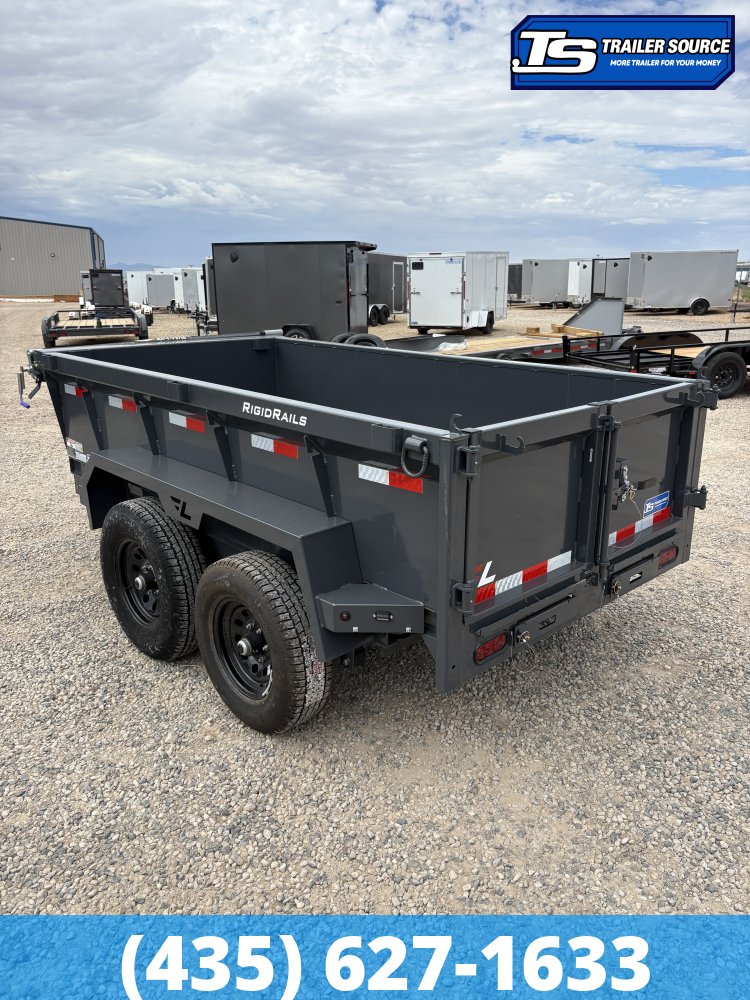 5x10 Lamar DS Dump Trailer - 18" Sides - 10K GVWR -