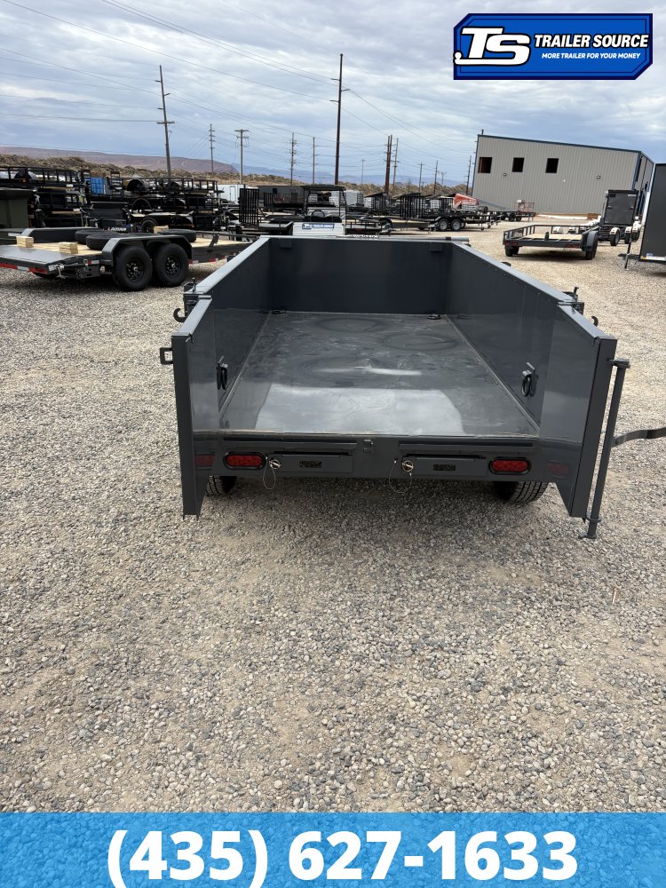5x10 Lamar DS Dump Trailer - 18" Sides - 10K GVWR -