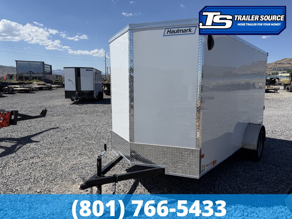 6x12 Haulmark Passport Enclosed Cargo Trailer - 6'6" Interior - 3.5K GVWR - .080 PolyCor