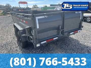 7x14 Horizon LZ7 Dump Trailer - 14K GVWR - Telescopic