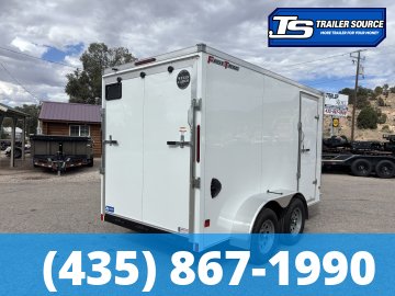 6x12 Wells Cargo FastTrac Enclosed Cargo Trailer - 6'6" Interior - 7K GVWR - .080 PolyCor