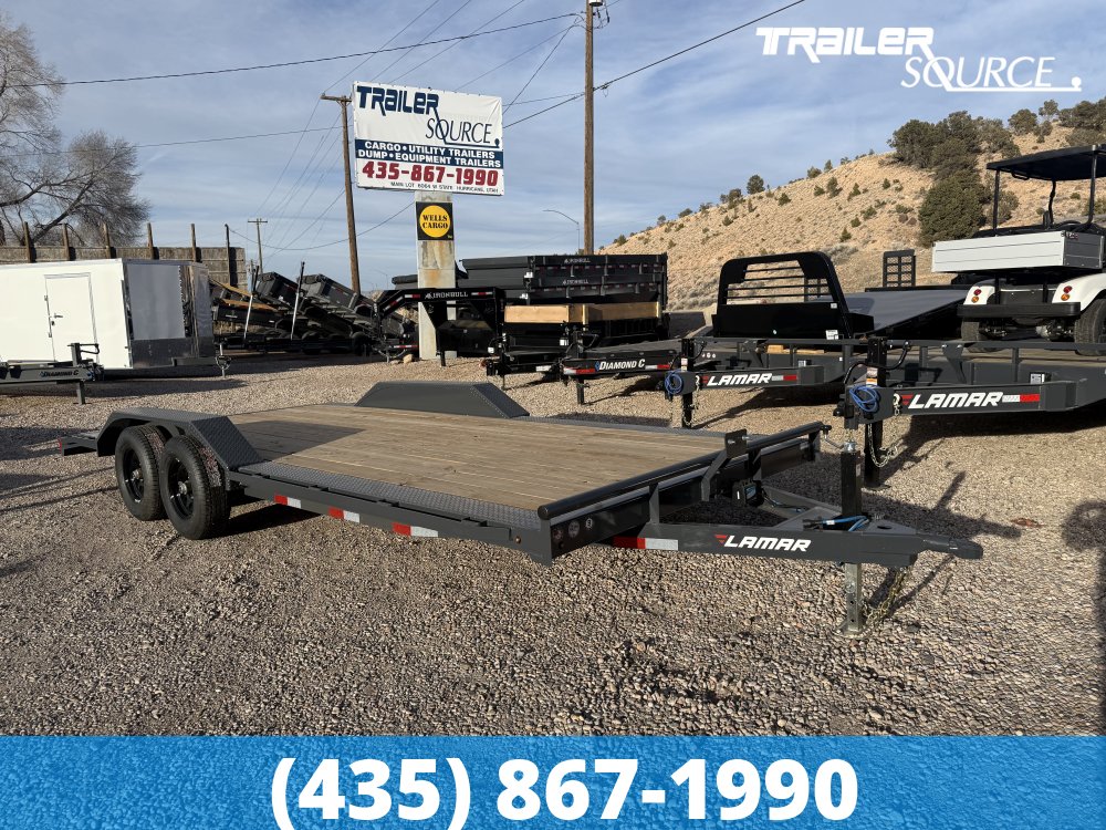 8.5x20 Lamar Car Hauler 10K Car Hauler Trailer