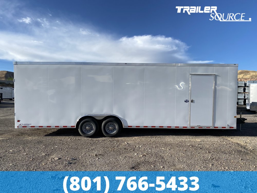 8.5x28 American Hauler Nighthawk 7'6" 12K Tandem Axle Enclosed Cargo