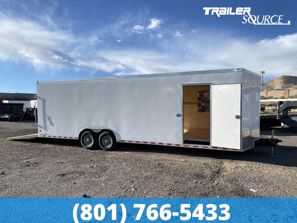 8.5x28 American Hauler Nighthawk 7'6" 12K Tandem Axle Enclosed Cargo