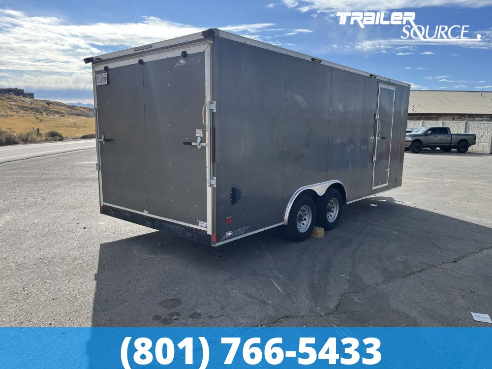 8.5x20 American Hauler Enclosed Car Hauler