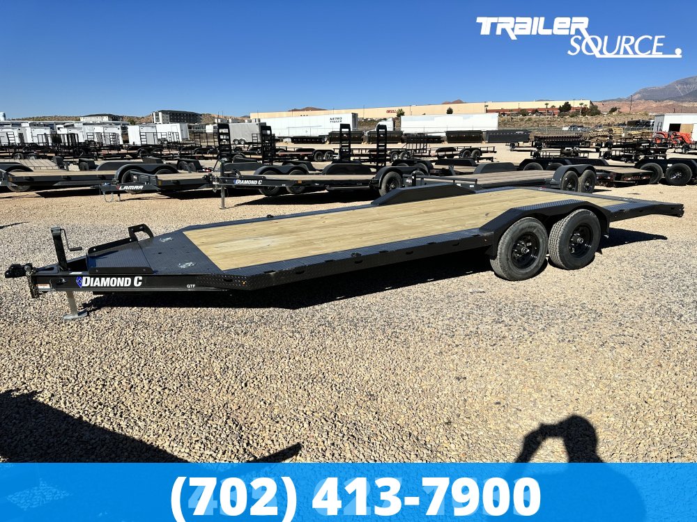 8.5x20 Diamond C GTF 10K Car Hauler Trailer