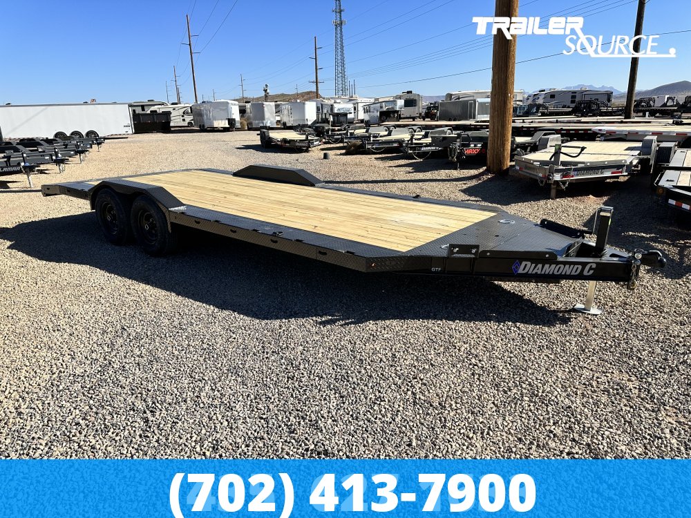 8.5x20 Diamond C GTF 10K Car Hauler Trailer