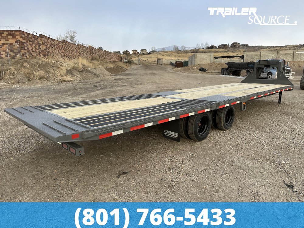 8.5x35 Diamond C FMAX HDT 35' 40K Hydraulic Dovetail Gooseneck