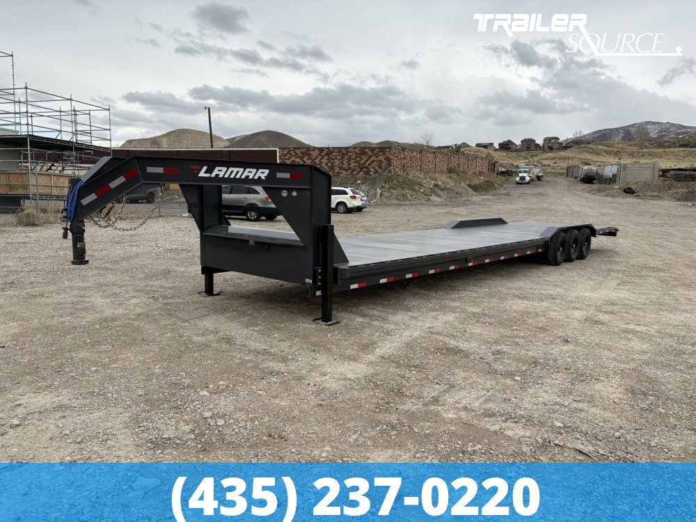 8.5x40 Lamar H8 Gooseneck WideBody Drive Over Fenders 21K HD Equipment