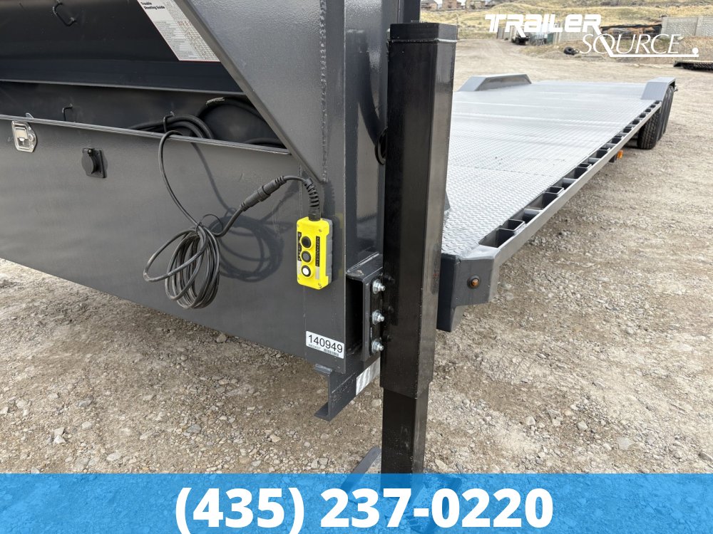 8.5x40 Lamar H8 Gooseneck WideBody Drive Over Fenders 21K HD Equipment