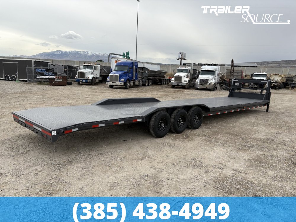 8.5x40 Lamar H8 Equipment Hauler 21K Gooseneck