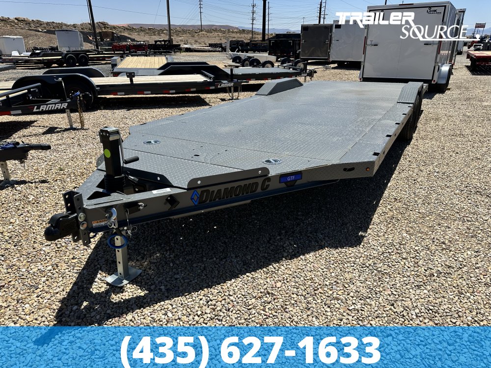 8.5x22 Diamond C GTF Car Hauler 10K Car Hauler Trailer