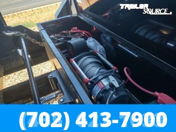 7x16 IronBull DBG Gooseneck Roll Off Dumpster 16K Utility