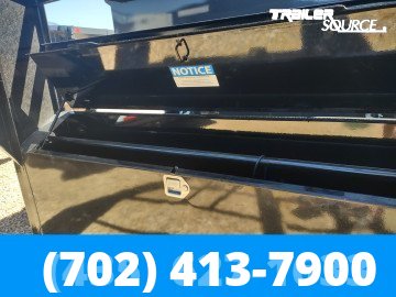 7x16 IronBull DBG Gooseneck Roll Off Dumpster 16K Utility