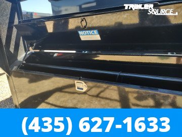 7x16 Iron Bull DBG Gooseneck Roll Off Dumpster 16K Utility