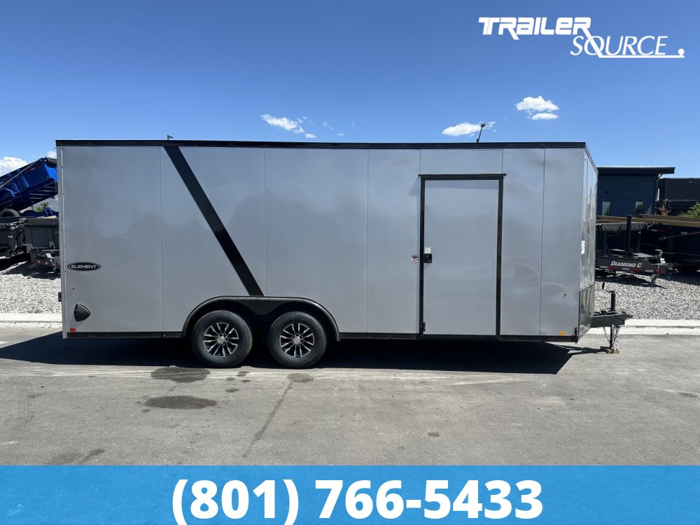 8.5x20 Look Element SE 7'6" Interior 10K Tandem Axle Enclosed Cargo