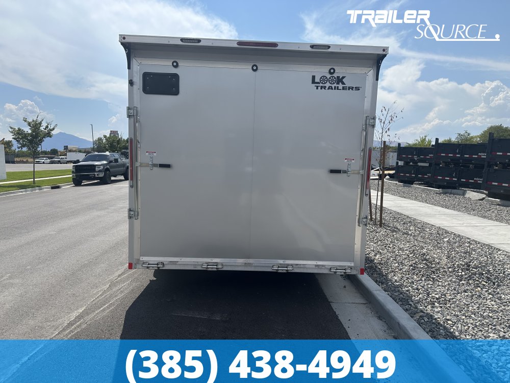 8.5x16 Look Vision Aluminum 7'0" Interior 7K Tandem Axle Enclosed Cargo