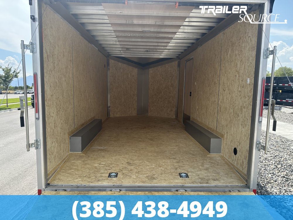 8.5x16 Look Vision Aluminum 7'0" Interior 7K Tandem Axle Enclosed Cargo