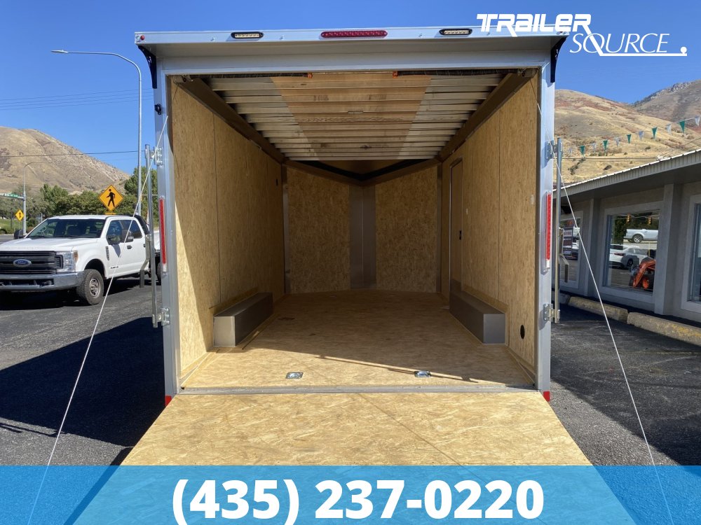 8.5x16 Look Vision Aluminum 7'0" Interior 7K Tandem Axle Enclosed Cargo
