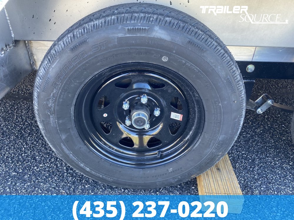 8.5x16 Look Vision Aluminum 7'0" Interior 7K Tandem Axle Enclosed Cargo