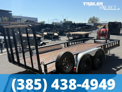 7x16 PJ Trailer Utility