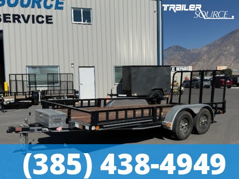 7x16 PJ Trailer Utility