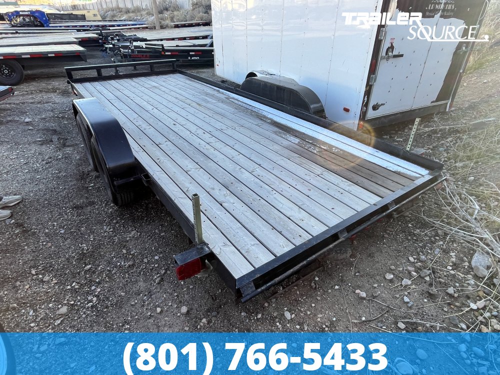 7x18 Carry-On Flatbed Car Hauler