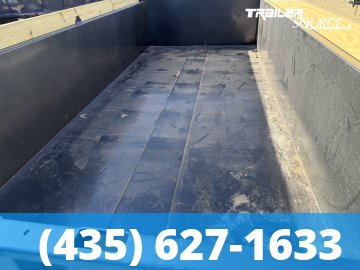 7x16 Diamond C LPT-GN 307 Gooseneck Dump Trailer - 32" Sides - 24K GVWR - 14 Ply Tires, Board Brackets, Hydraulic Jack(s), Long Arm Tarp