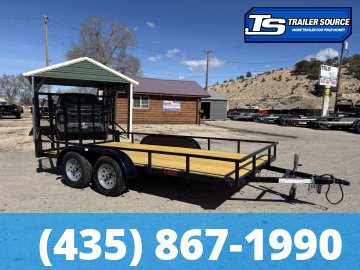 2026 Echo 7x14 7K Tandem Axle Utility Trailer