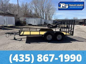 2026 Echo 7x14 7K Tandem Axle Utility Trailer