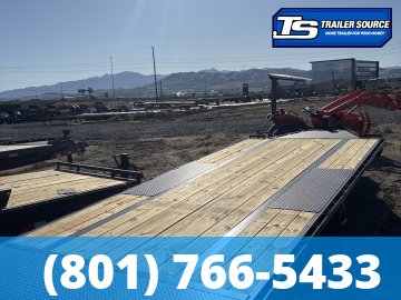8.5x20 Diamond C DET 207 Deckover Tilt Trailer - 15.5K GVWR -