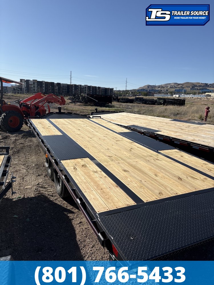 8.5x20 Diamond C DET 207 Deckover Tilt Trailer - 15.5K GVWR -