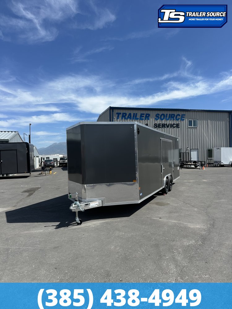 8.5x24 Alcom Aluminum EZ Hauler XLT Auto
