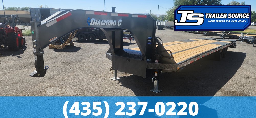 8.5x35 Diamond C FMAX 212 Gooseneck Equipment Maxx Ramps