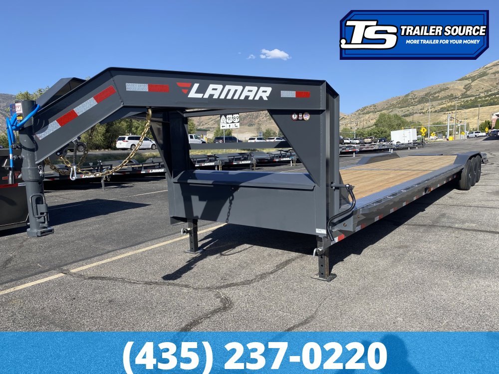 8.5x40 Lamar H8 Gooseneck Wide Body w/ Drive Over Fenders Equipment