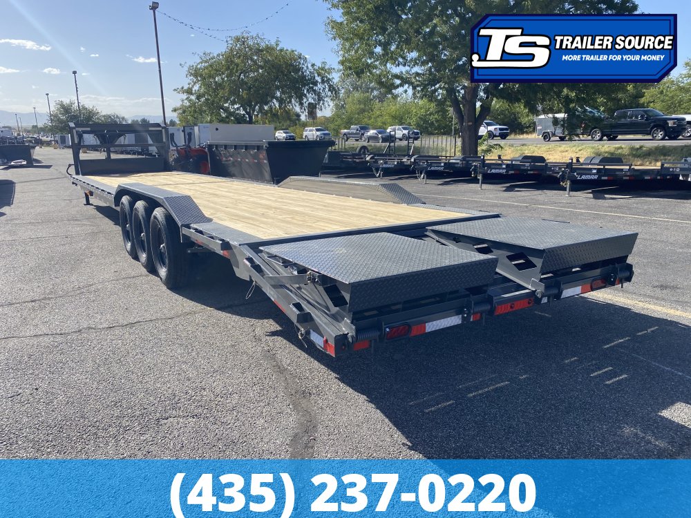 8.5x40 Lamar H8 Gooseneck Wide Body w/ Drive Over Fenders Equipment