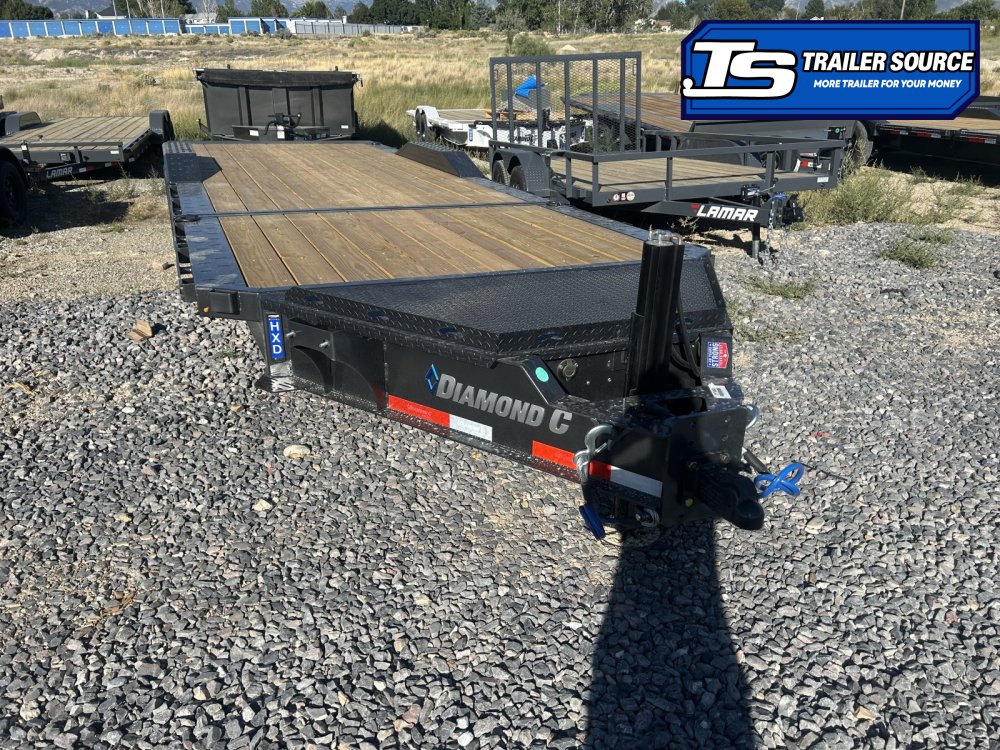 8.5x24 Diamond C HXD 208 Wide Body w/ Drive Over Fenders Tilt