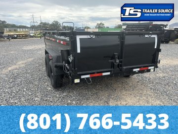 7x14 Horizon LZ7 Dump Trailer - 14K GVWR - Telescopic