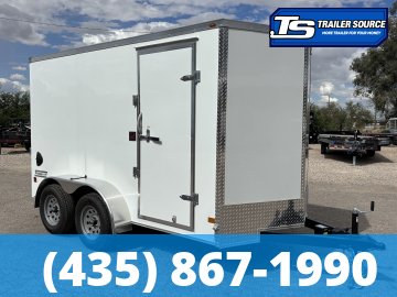 6x12 Haulmark Passport Enclosed Cargo Trailer - 6'6" Interior - 7K GVWR - .080 PolyCor