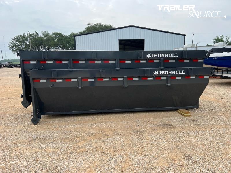 16' Iron Bull Roll Off Dumpster Bin