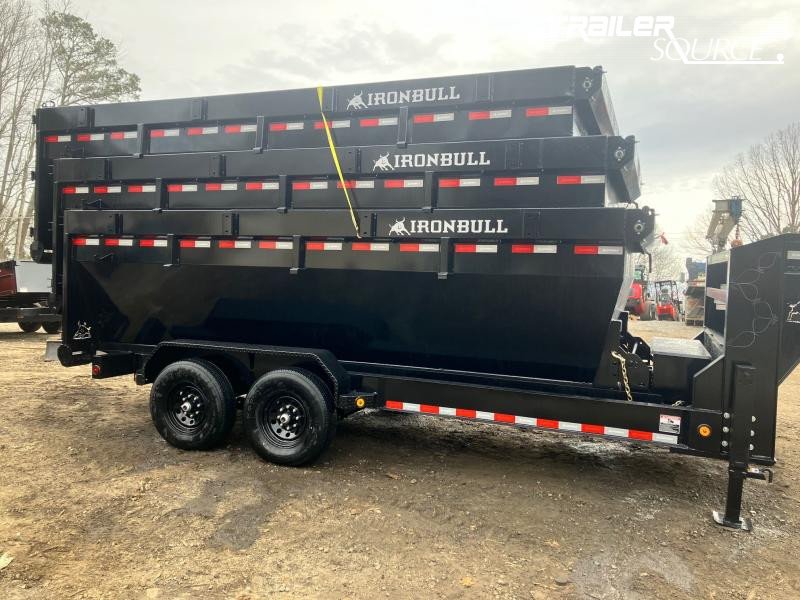 16' Iron Bull Roll Off Dumpster Bin